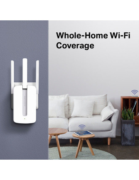 Extensor de Señal Mercusys Wi-Fi 300MBPS Extensor de Señal Mercusys Wi-Fi 300MBPS