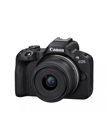 Cámara Canon EOS R100 18-45 STM 24MP/4K/Incluye Lente RF-S/18-45 MM F/4.5-6.3 IS