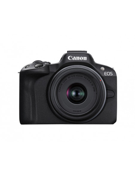 Cámara Canon EOS R100 18-45 STM 24MP/4K/Incluye Lente RF-S/18-45 MM F/4.5-6.3 IS Cámara Canon EOS R100 18-45 STM 24MP/4K/Incluye Lente RF-S/18-45 MM F/4.5-6.3 IS
