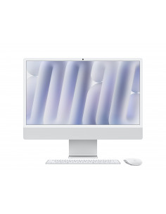24-inch iMac with Retina 4.5K display: Apple M4 chip with 10‑core CPU and 10‑core GPU, 24GB, 512GB SSD - Silver