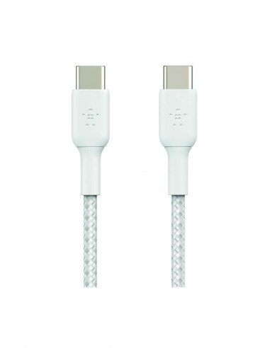 Cable Belkin USB-C to USB-C White