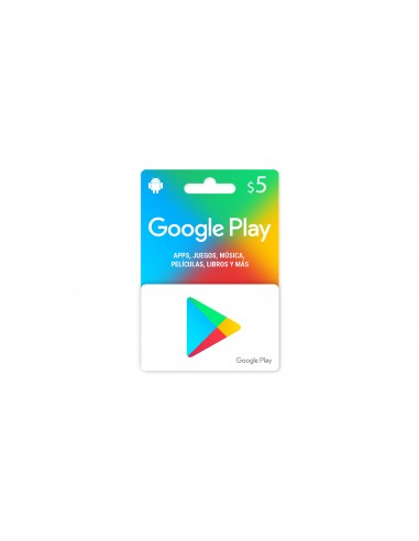 Gift Card Google Play $5