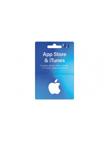Gift Card App Store & iTunes $2
