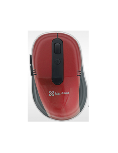 Mouse KlipXtreme Vector KMO-330RD Rojo